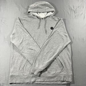 Volcom Hoodie Mens XL  Gray Pullover Fleece Sweatshirt